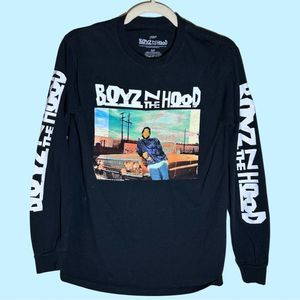 Boyz n the Hood women's long sleeve shirt size small movie merch Ice Cube NWA